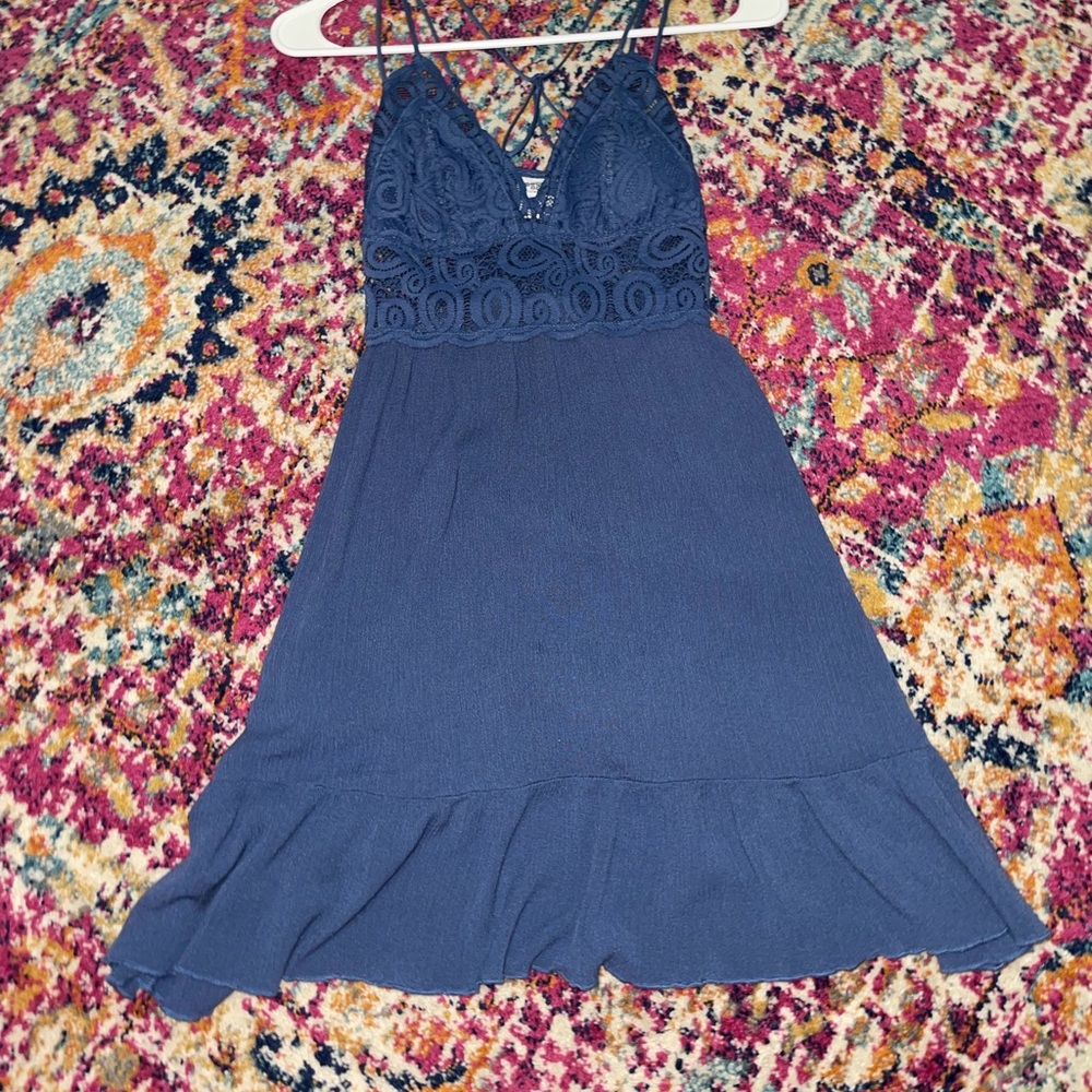 PINK crotchet sundress
